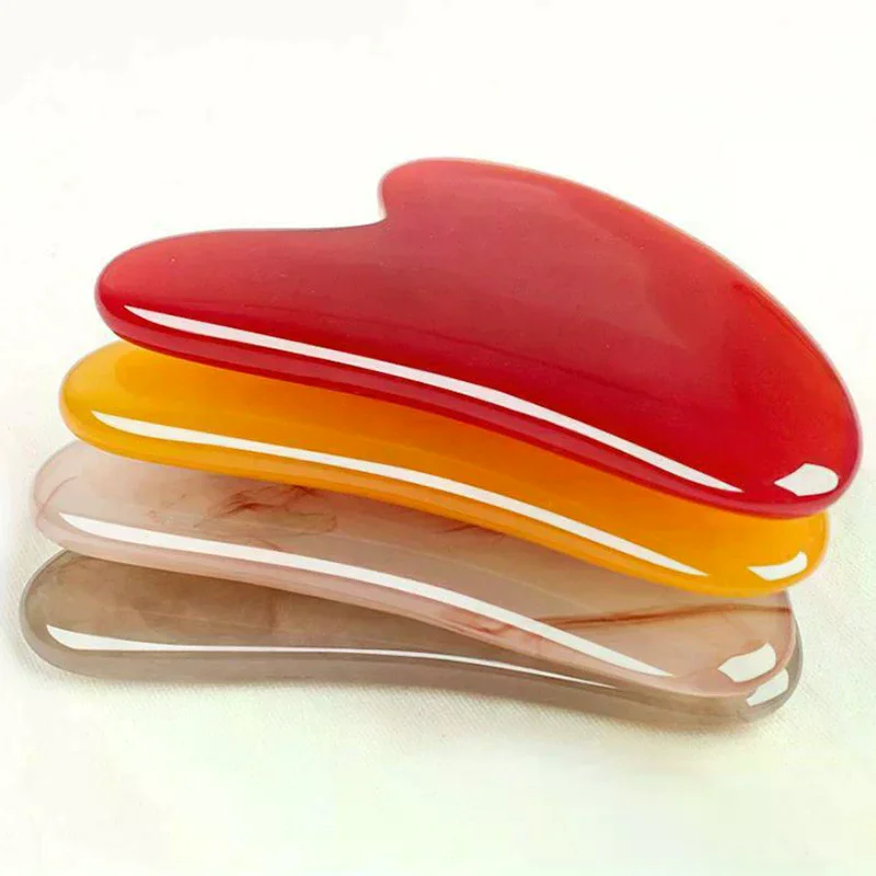 Resin Gousha Stone For The Face Roller Gouache Scraper Gousha Stone Face Roller Gua Sha Tool Face Roller Massager