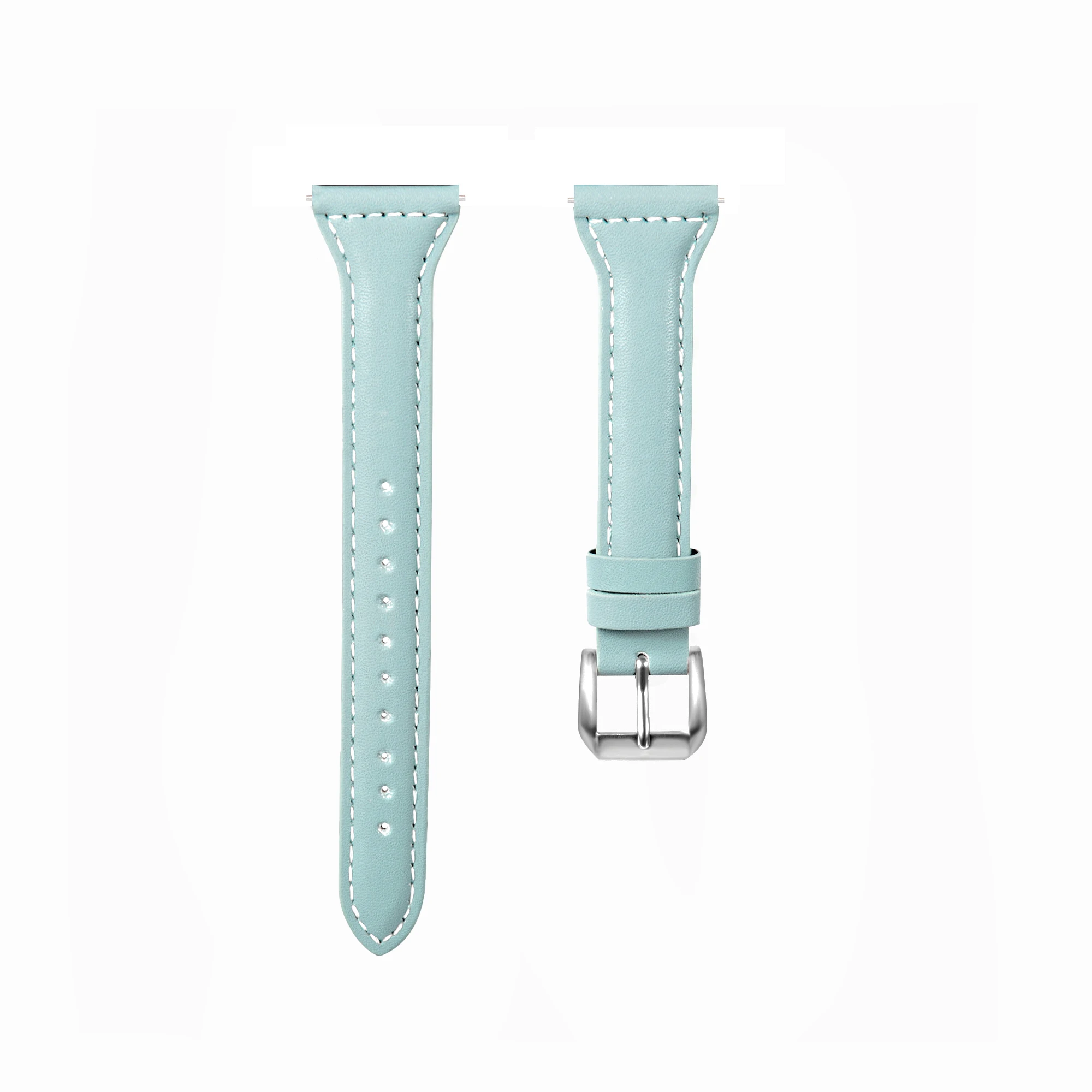 Elegant Slim Leather Watch Band Strap - Premium Quality 20/22mm Strap