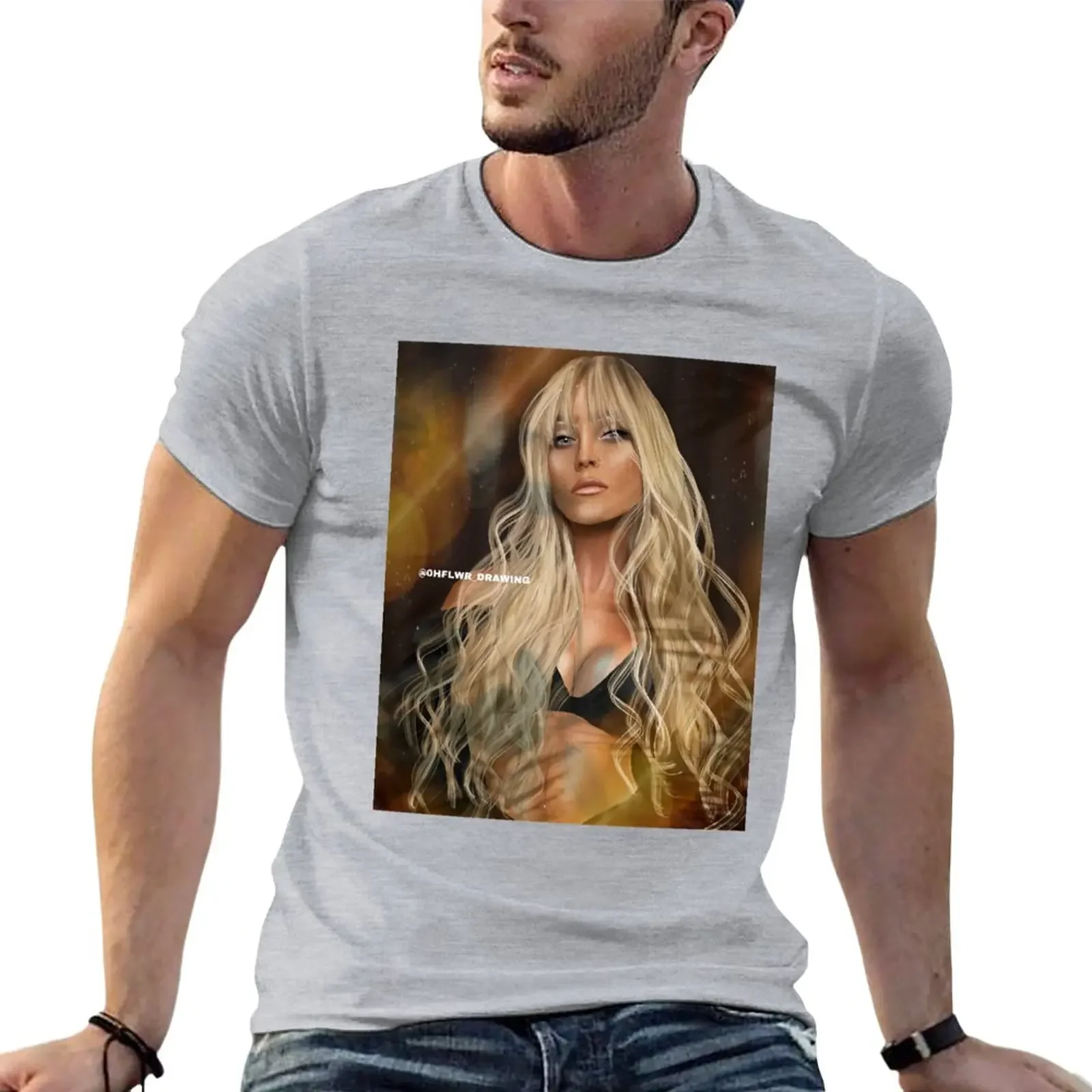T-Shirt Perrie Edwards Customizeds T-Shirt Taglie Forti Per Uomo