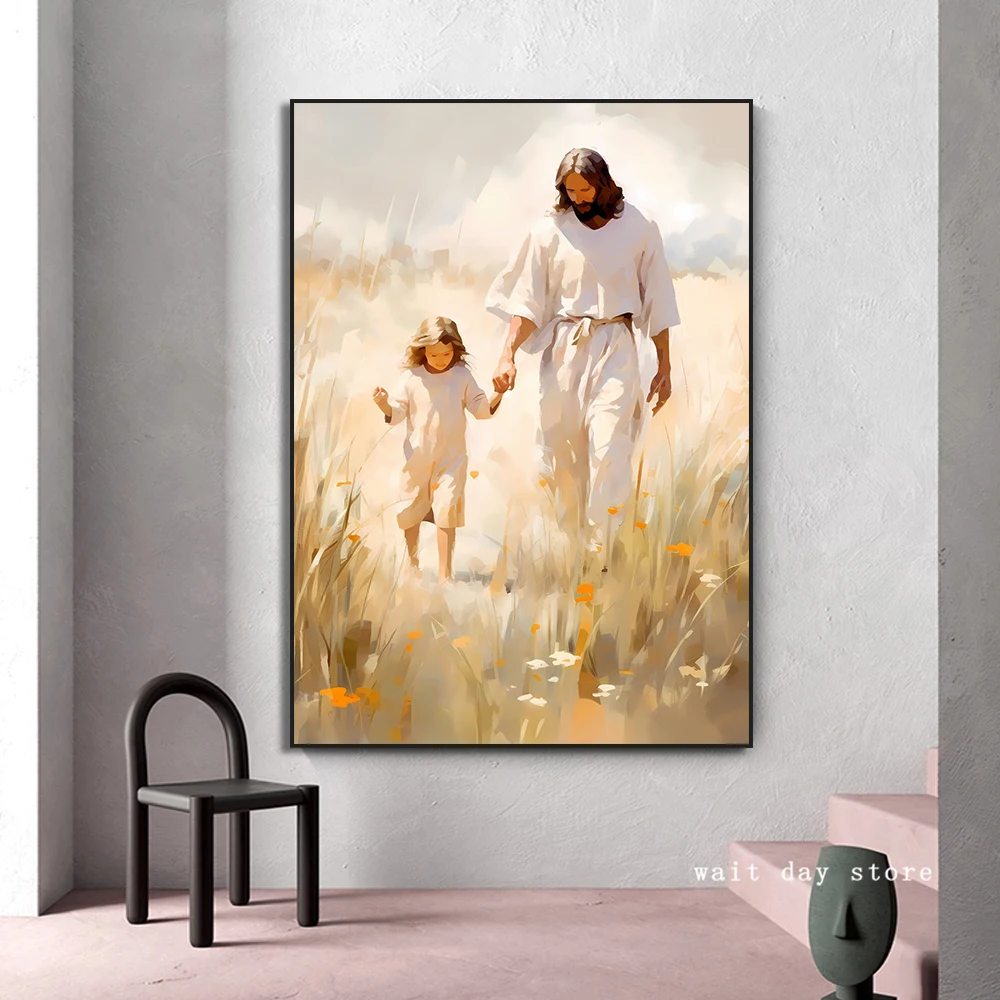 Jésus Marche Sur Les Eaux : Une Œuvre D'Art Qui Transcende La Décoration Et  Inspire La Foi, image size:1000x1000