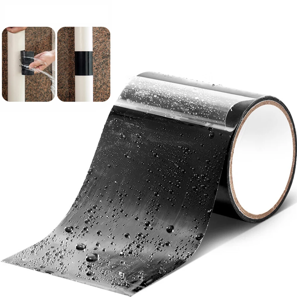 Nastro Di Riparazione Impermeabile Super Autoadesivo Da 1.5M Larghezza 5-30Cm Tubo In Pvc Stop Leaks Patch Seal Tape 3 Colori Nastro Isolante Per Cond