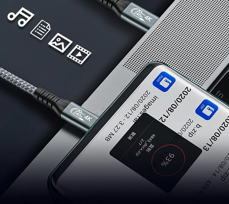 carregamento rápido, Hub USB, SSD Box, NoteBook,