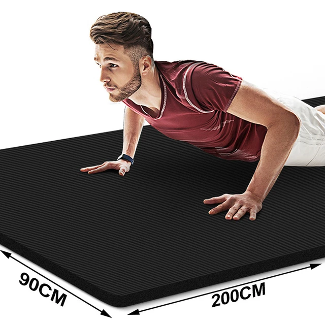 Nuovo tappetino da Yoga di grandi dimensioni NBR 200 x130 X1.5CM tappetino  sportivo da palestra