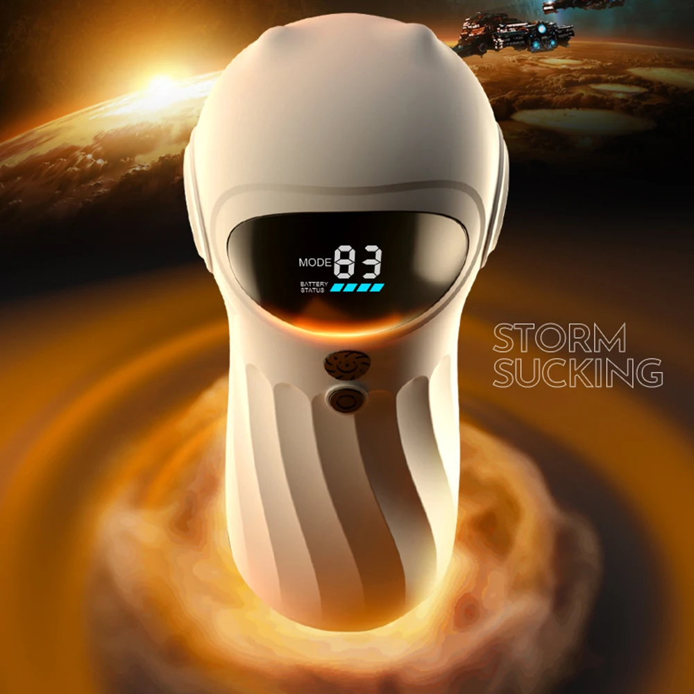 Masturbation Cup Vibrators For Men Male Masturbation Suck Shock LCD Display APP Remote Connection Interesting Toy Sex Toys Shop