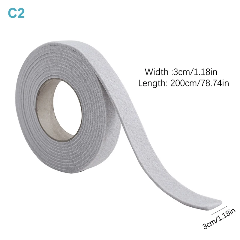 Enhanced Moisture-Resistant Self-Adhesive Felt Strip