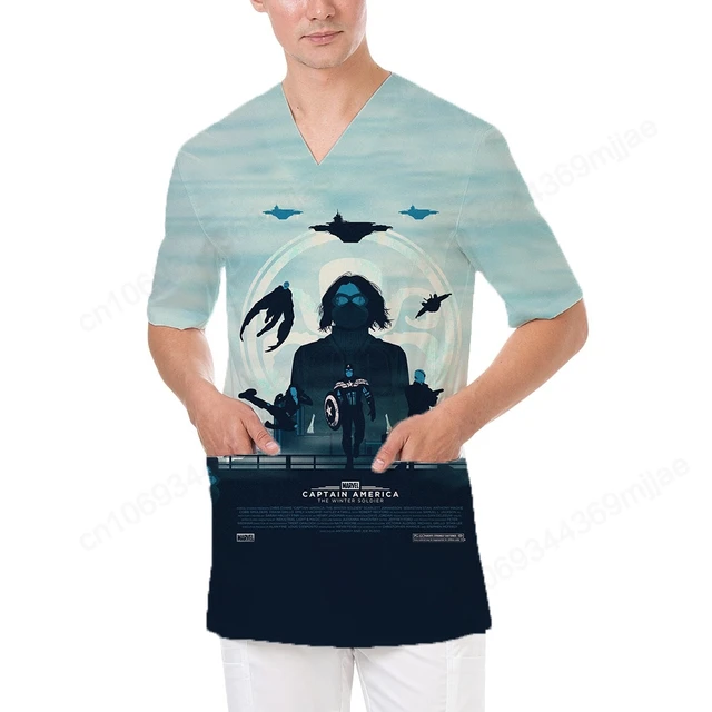 [알리익스프레스] 하라주쿠 패션의 심장: Y2K 여성용 포켓 간호사 유니폼