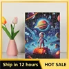 13.5*17.5cm Children Paper Puzzles 120 Pieces Boys Engineering Space Early Education Baby Toys Creative DIY Christmas Gift 1