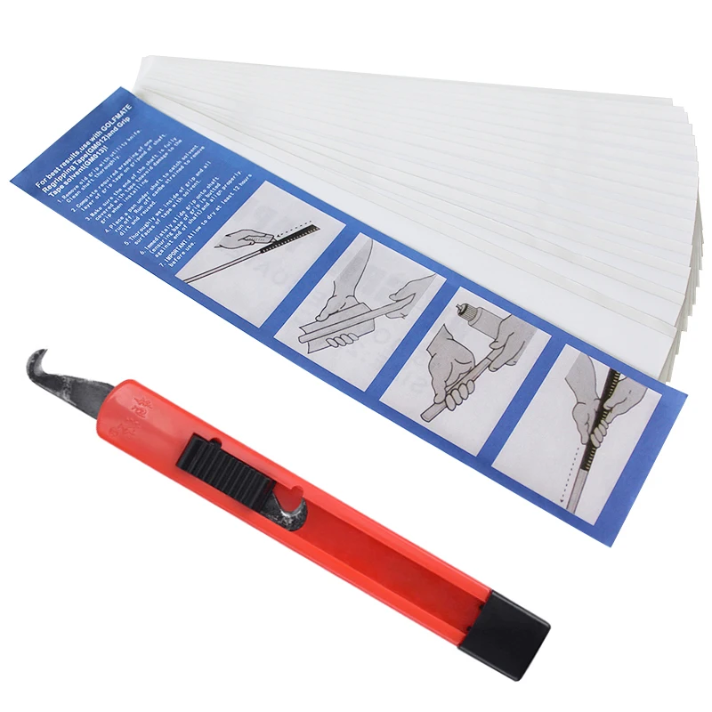 Golf Club Regripping Kit with Installation Tools and Accessories