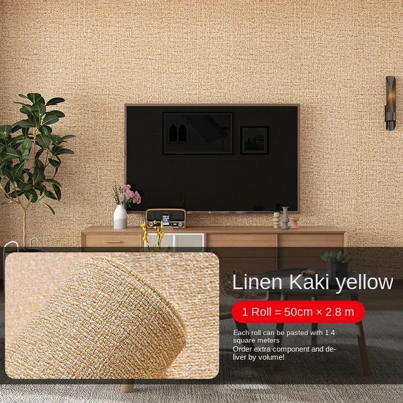 Linen Khaki yellow