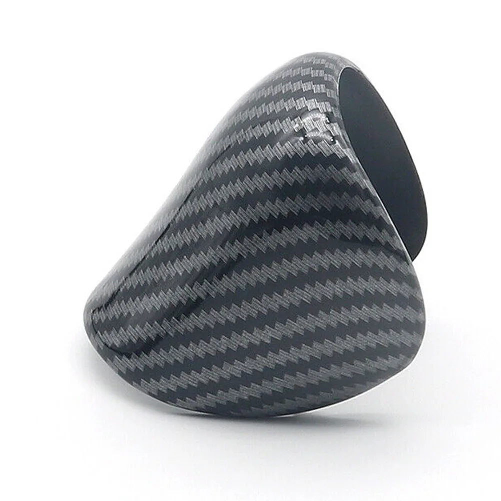 

Enhance Your Car's Style with ABS Carbon Fiber Interior Gear Shift Knob Cover Trim For Lexus ES GS IS RX NX Easy Installation