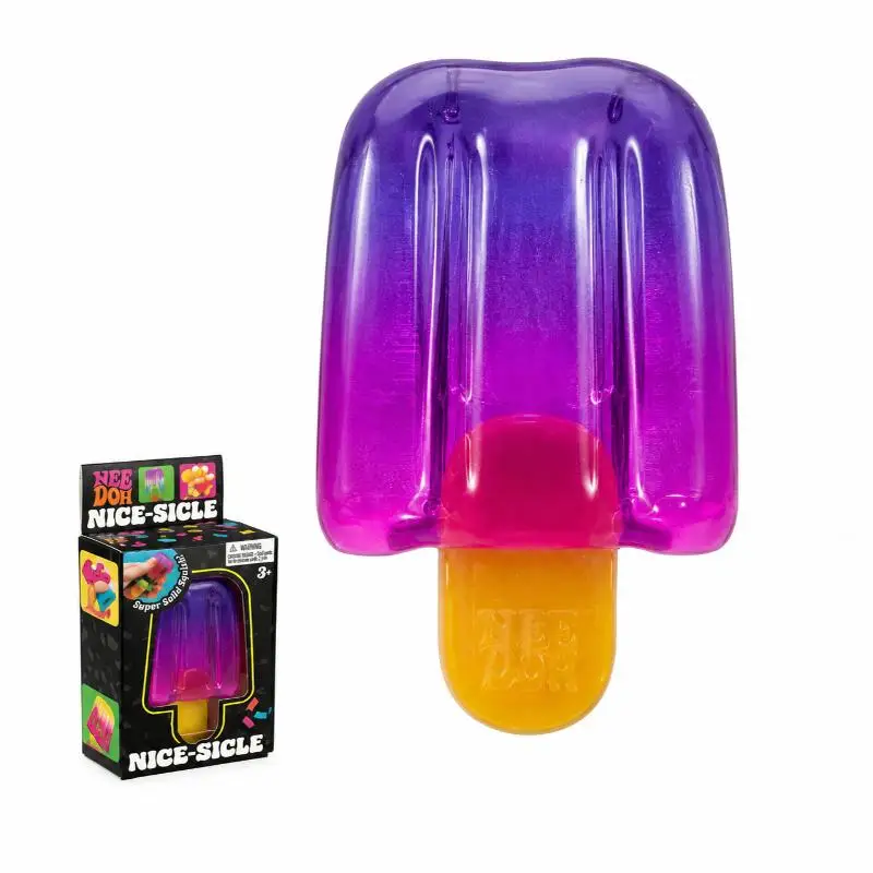 Sensory Stress Relief Squishy Ice Cream Cube - Fun and Soothing Toy