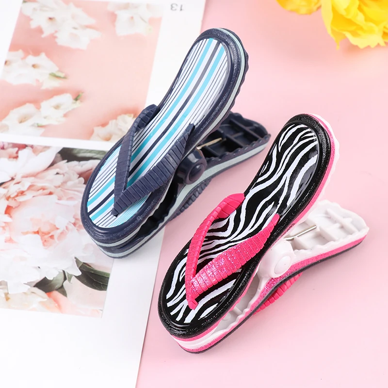 1PC Plastic Beach Towel Clips for Sunbeds Sun Lounger Animal Decorative Clothes Pegs Pins Large Size Drying Racks Retaining Clip Beach Towel Clips
