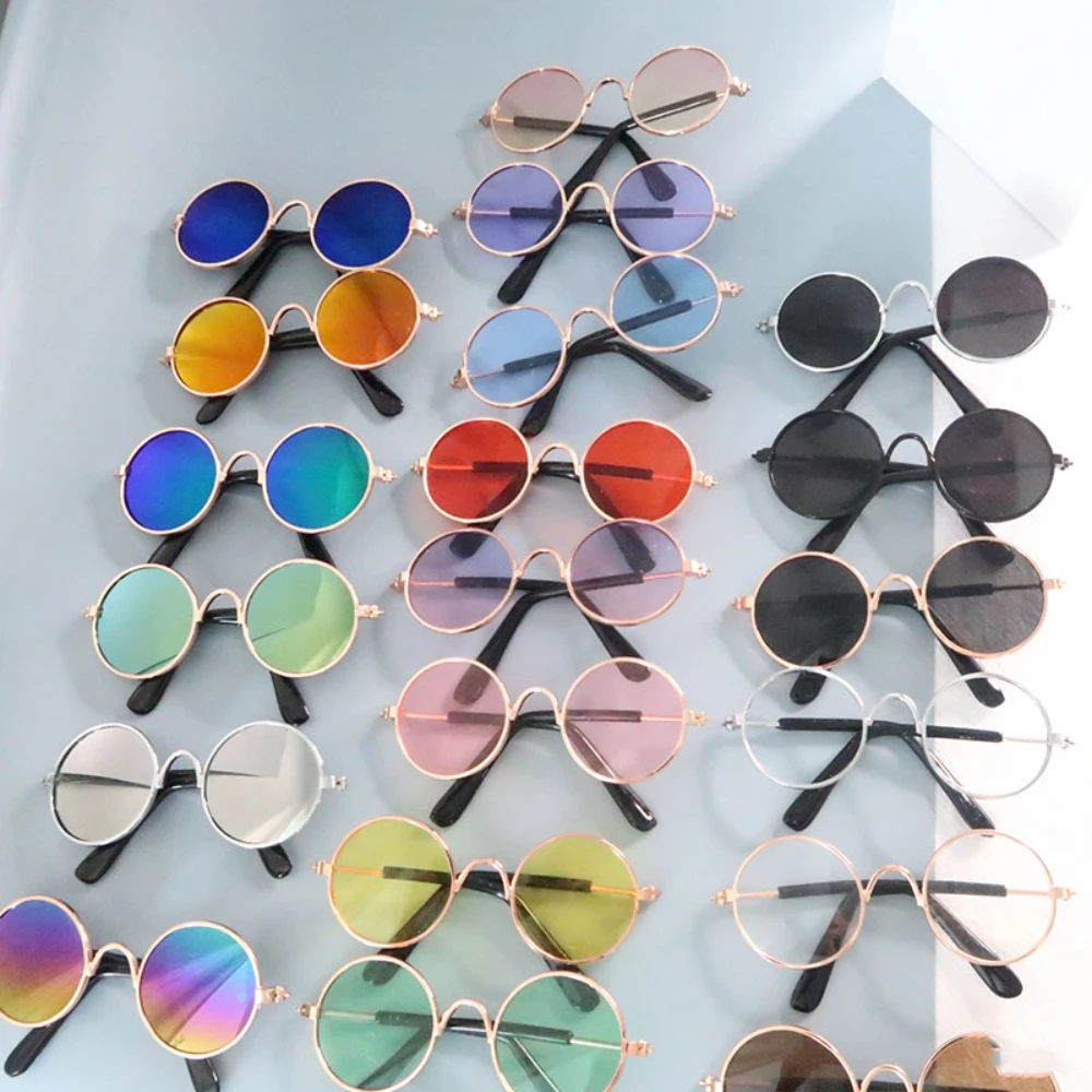 Pet Sunglasses Cat Glasses Non-slip Kitten Glasses Small Dog Puppy Kitty Cat Sunglasses Cosplay Costume Photos Props pet sunglasses