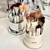 Rotable Cosmetics Storage Box Anti Slip Base Dustproof Waterproof PET 7 Grid Classification Cosmetic Brush Holder Storage Boxs 5