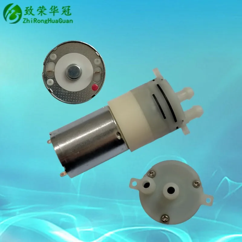 미니 부스터 펌프 370 미니 펌프, 가전제품용 전기 미니 자흡식 펌프, DC3.7 V, 6V, 12V, 24V
