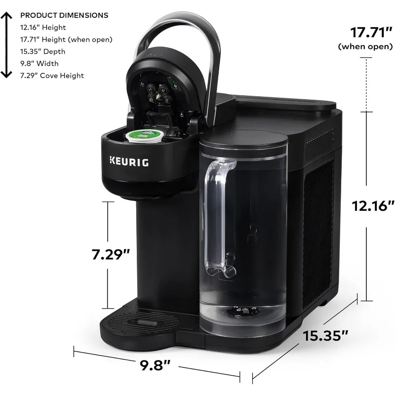 Keurig K-Brew+Chill Iced or Hot Single-Serve K-Cup Coffee Maker with MultiStream and QuickChill Technology, 70oz. 6