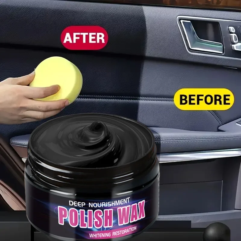 Universal Leather and Plastic Repair Polishing Wax-Automotive interior reconditioning cream for leather/plastic/rubber leather plastic repair wax