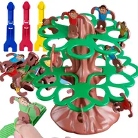Jumping Monkey Climbing Tree Board Game Family Friends Interactive Party Desktop Game Toy for boys Girls birthday gift kids 1