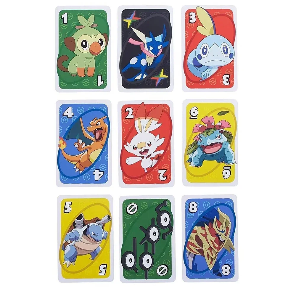Card Games Board Games Pokemon Cards UNO FLIP! Pokemon Board Game uno Cards Games