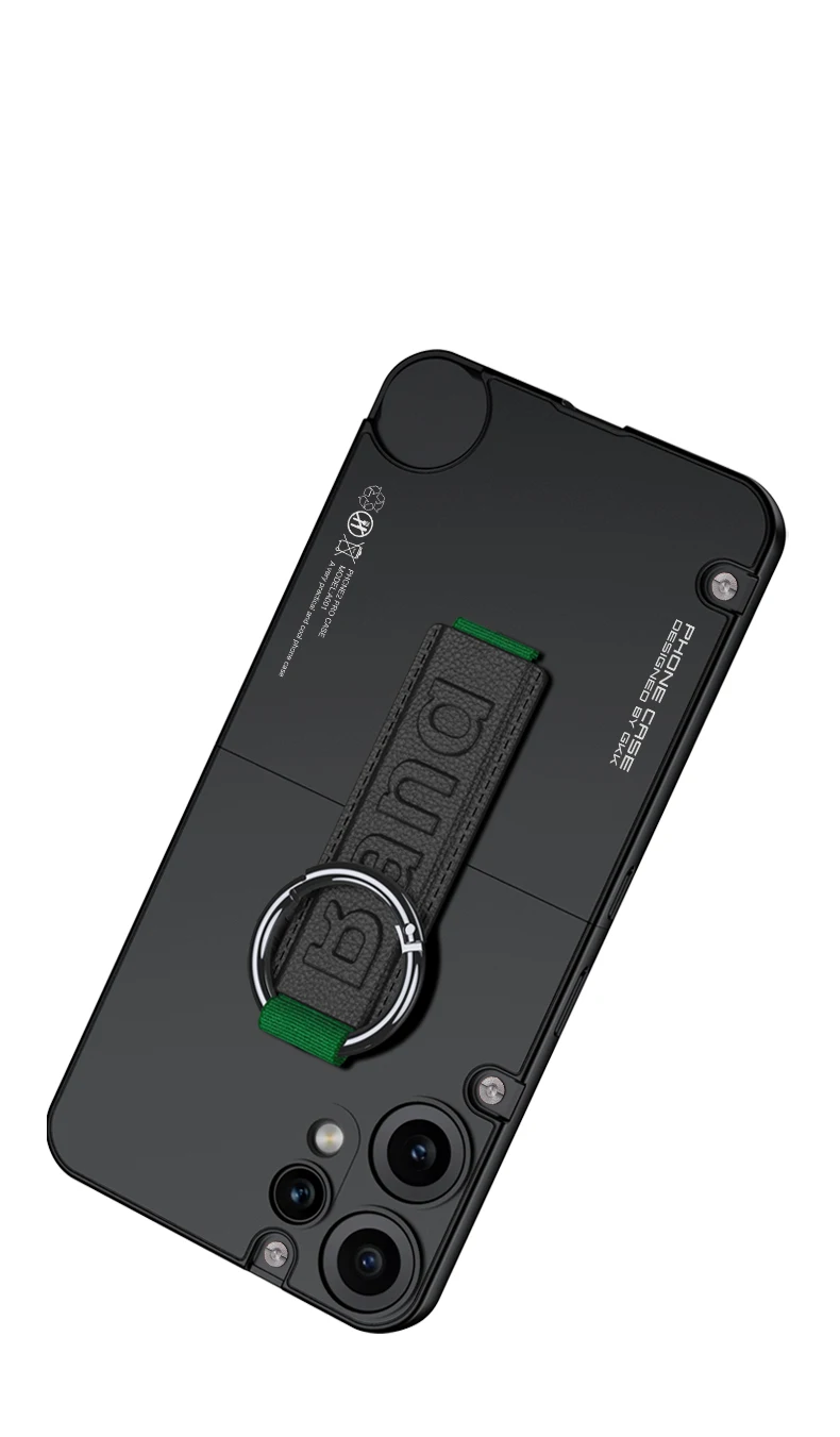Original Case For Nothing CMF Phone 2 Pro Case 2 in 1 Armor Wrist Strap Ring Hol