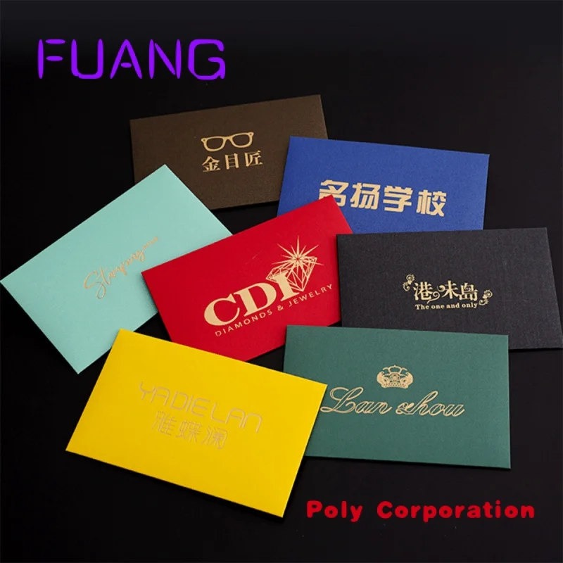 

Custom Custom Pearl Shiny Paper Business Envelopes Logo Design Lux Embossed Uv Hot Stamping Wedding Gift Bag Packaging Paper En