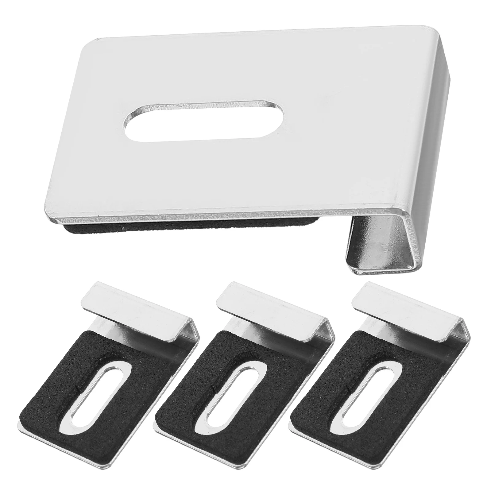 Wall Mounted Mirror Clip Hanging Hardware Clips Holders for Mounting 4 Pcs hanging hooks,wall hooks,picture frame hangers