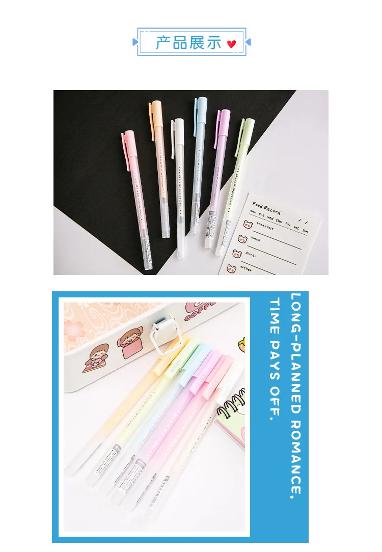 Set 20 Penne A Colla Per Scrapbooking - Asciugatura Rapida, Punta Sottile, Per Fai Da Te E Carta - Foto 2