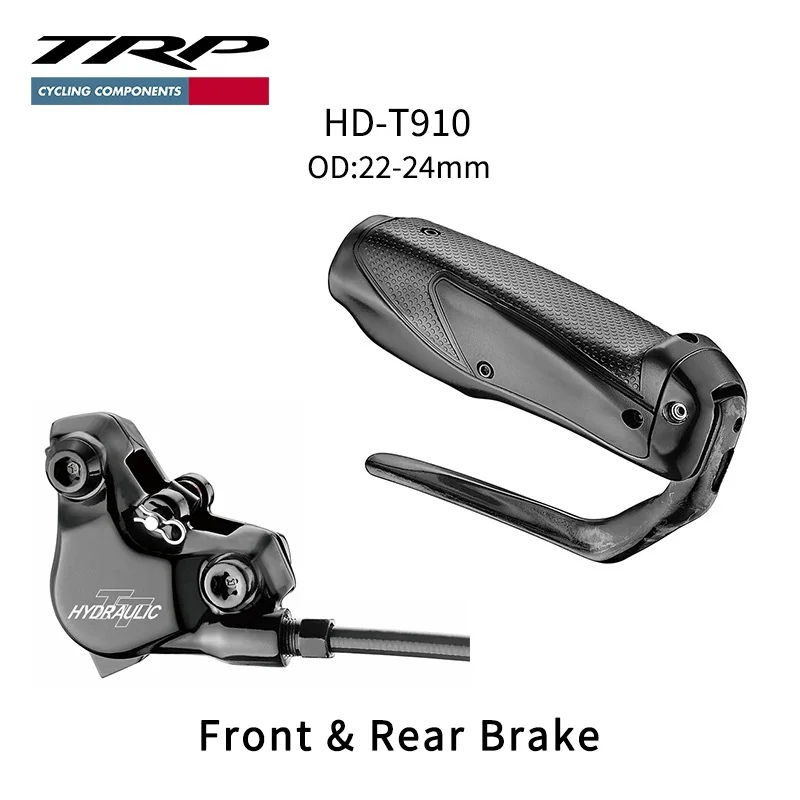 TRP　TTバイク用　 油圧式ブレーキセット TRP TTハンドル用油圧ブレーキセット HD-T910/HD-T912 ブラック T910