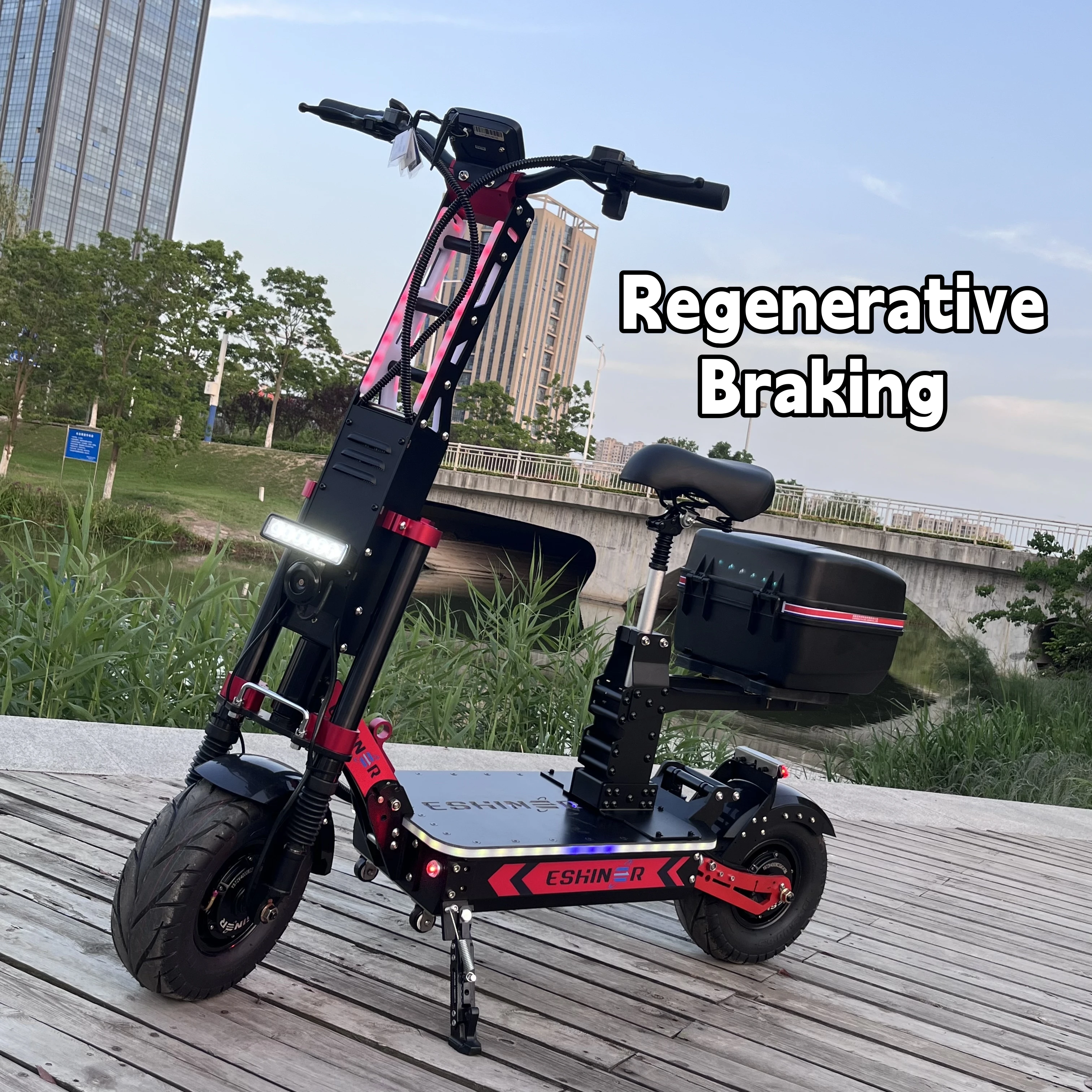 

Professional 60V 6000Watt 8000w 100AH Double Motor Electric Scooters 13Inch 30AH 40AH 50AH 60AH 80AH Powerful Adult Escooter