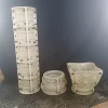 20 diameter Roman column rich flower carving pattern decoration European classical villa palace style decoration handmade DIY co 2