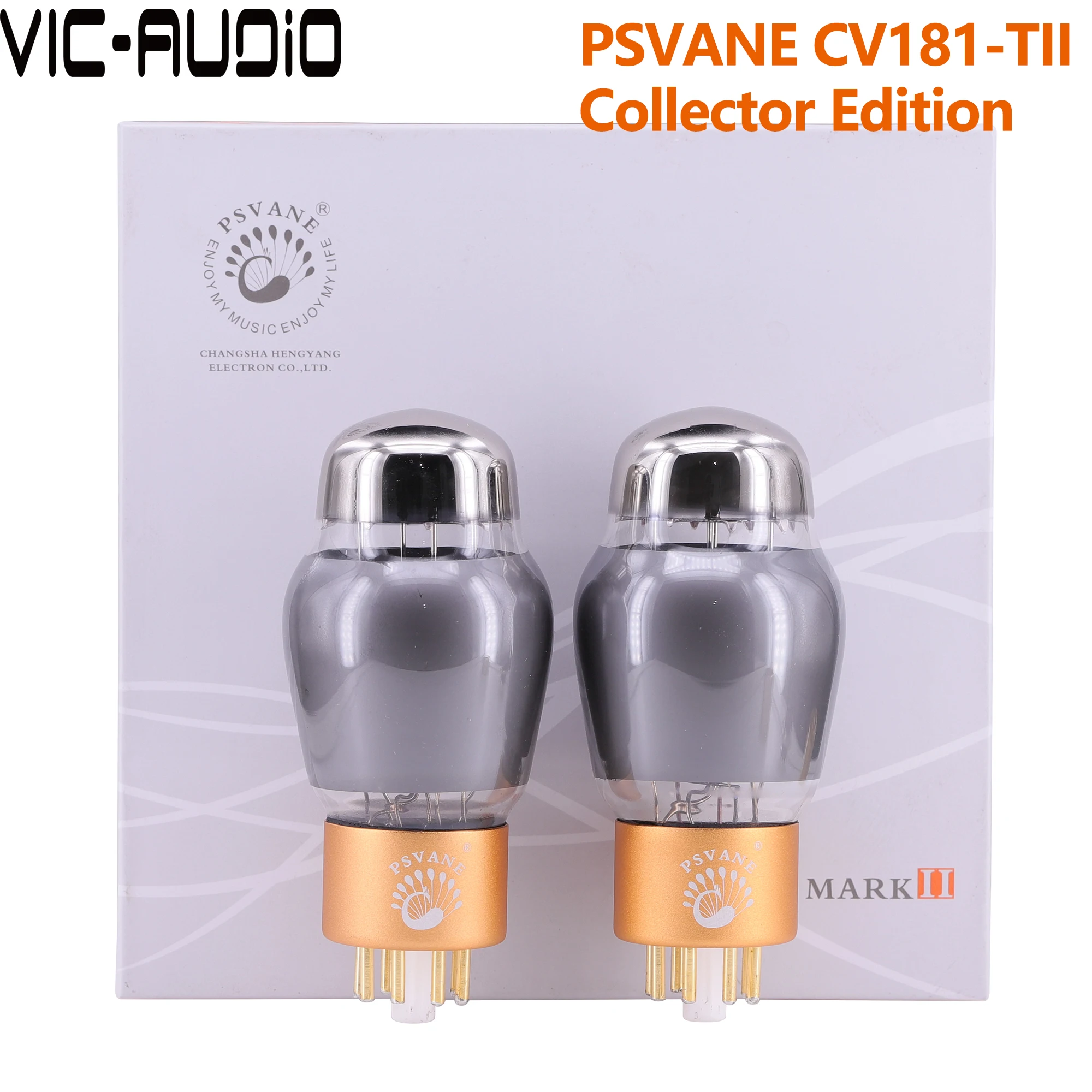 

Psvane CV181-TII Vacuum Tube Collector Edition CV181 6SN7 6N8P Tube For Vintage Hifi Audio Tube Amplifier DIY Matched Pair