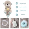Breathing Glowing Cute Little Otter Doll Breathing koala Elephant Baby Lulls To Sleep Cute Sleeping Doll Music Early Education 5