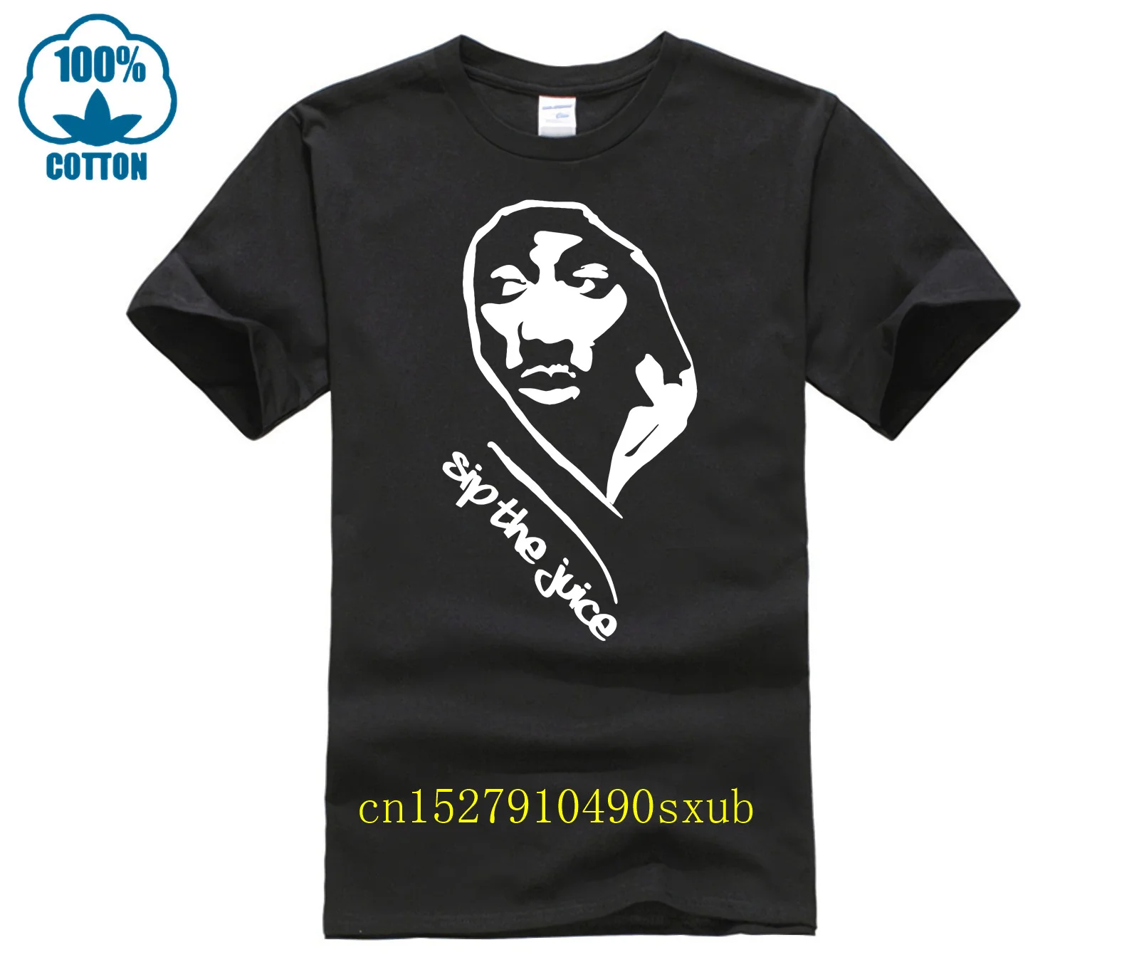 Maglietta Tupac 2Pac Pac Biggie Sip The Juice Rap, Juice Movie, Nwa, Alc, Maglietta Hip Hop Da Uomo