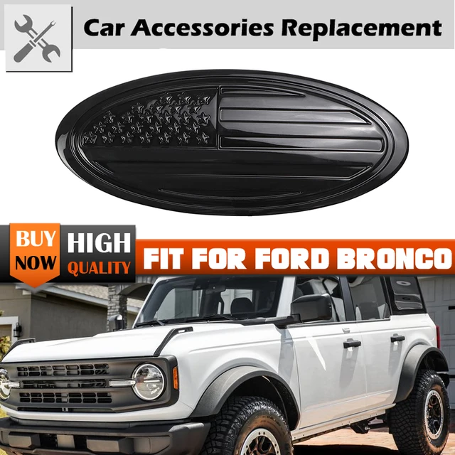 Fit für Ford Bronco 2021 2022 2023 2/4 Tür Heckklappe ovales