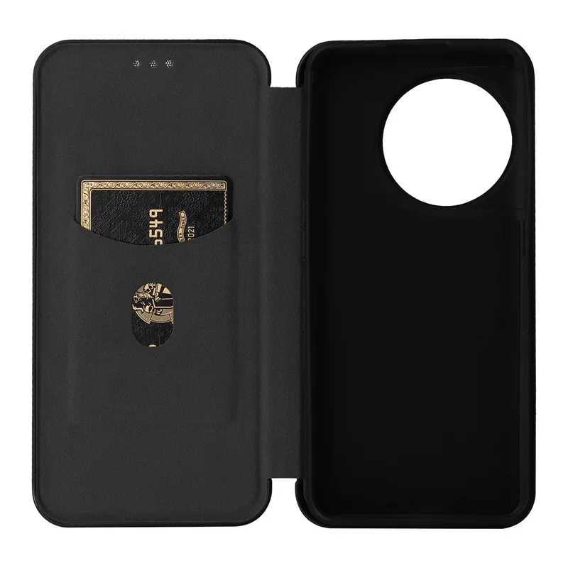 Luxury Leather Flip Case with Magnetic Closure