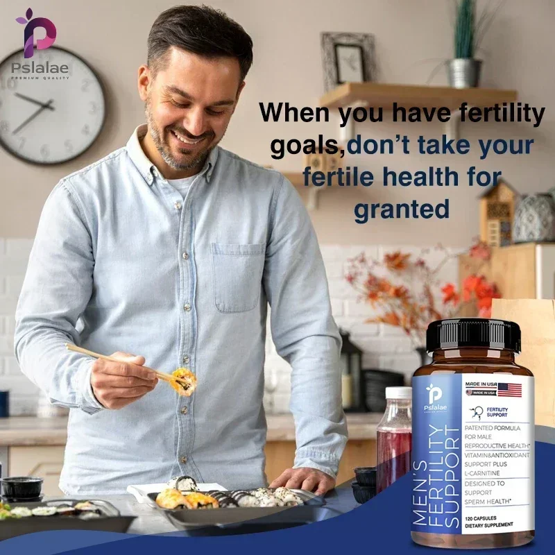 Fertility Capsules Men Increase Sperm Quality Vitality Sperm Motility Count Booster Support Supplement