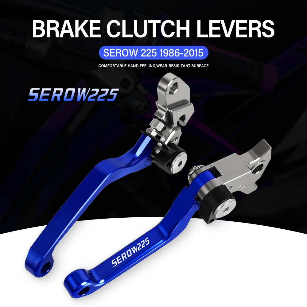 

Pivot Brake Clutch Levers For YAMAHA SEROW225 SEROW 225 1986-2015 2014 Motorcycle Accessories Dirt Pit Bike Brakes Handles Lever