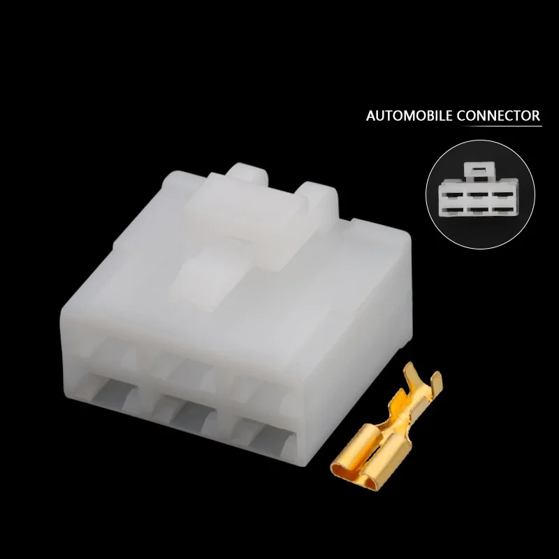 

7123-2262 car male Connector female cable Terminal connectors jacket auto socket 6 pin Connector automotive plug DJ7062E-6.3-21