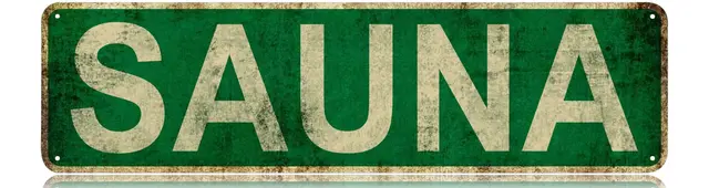 Sauna Slim Tin Sign Street Funny Metal Sign Wall Decor for Bedroom Farm Home Bar Garage Man Cave Wall Art Gift 4x16 inch;