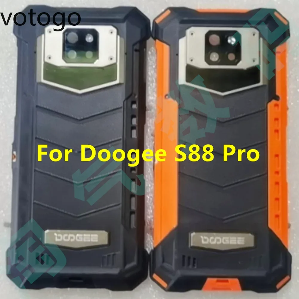 

Оригинальная задняя крышка, стекло Для Doogee S88 Pro, задняя крышка батарейного отсека, средняя рамка, фоторамка, LCD дигитайзер, запасная панель корпуса