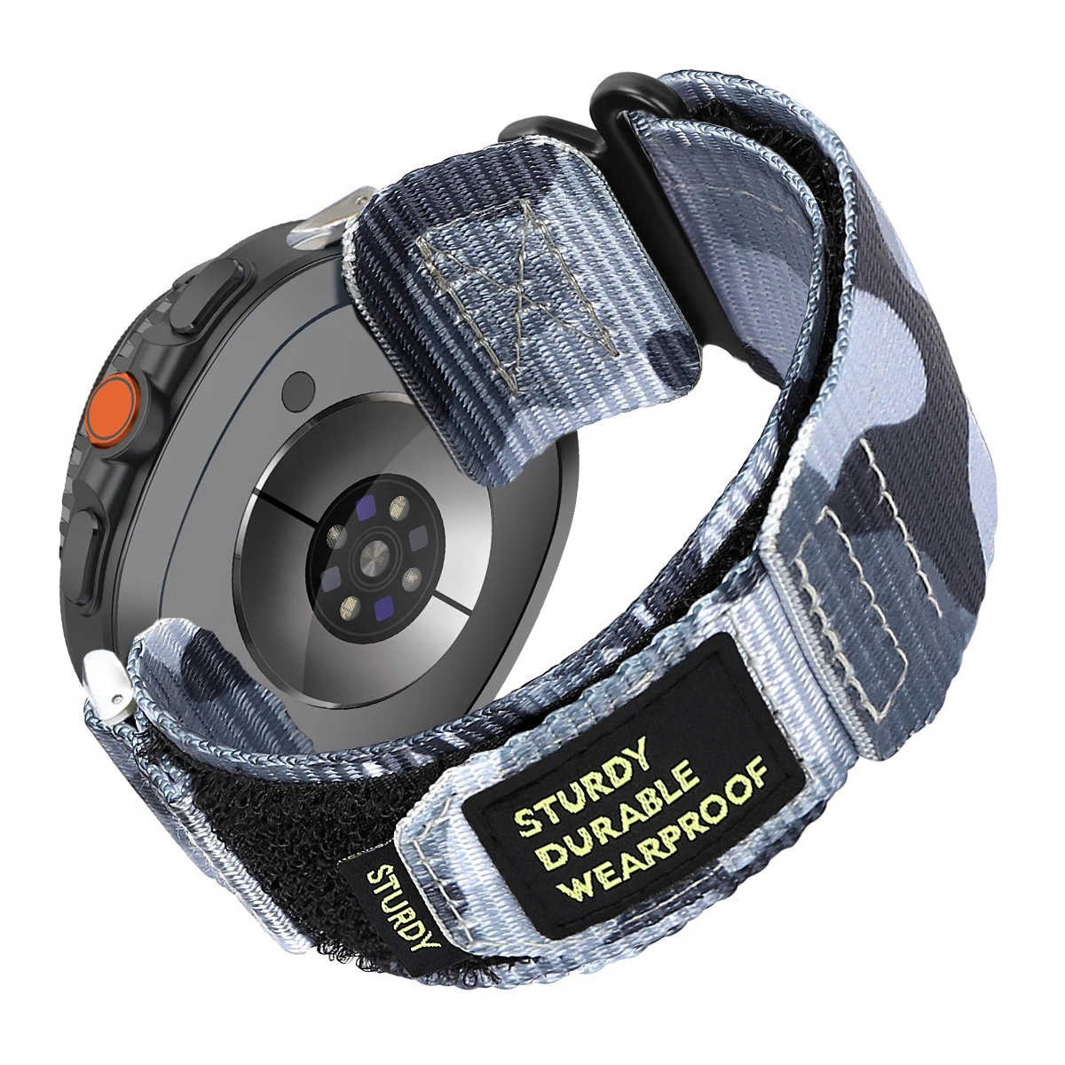 Nylon Loop Strap Sports Bracelet Replacement Band - Universal Smartwatch Accessory