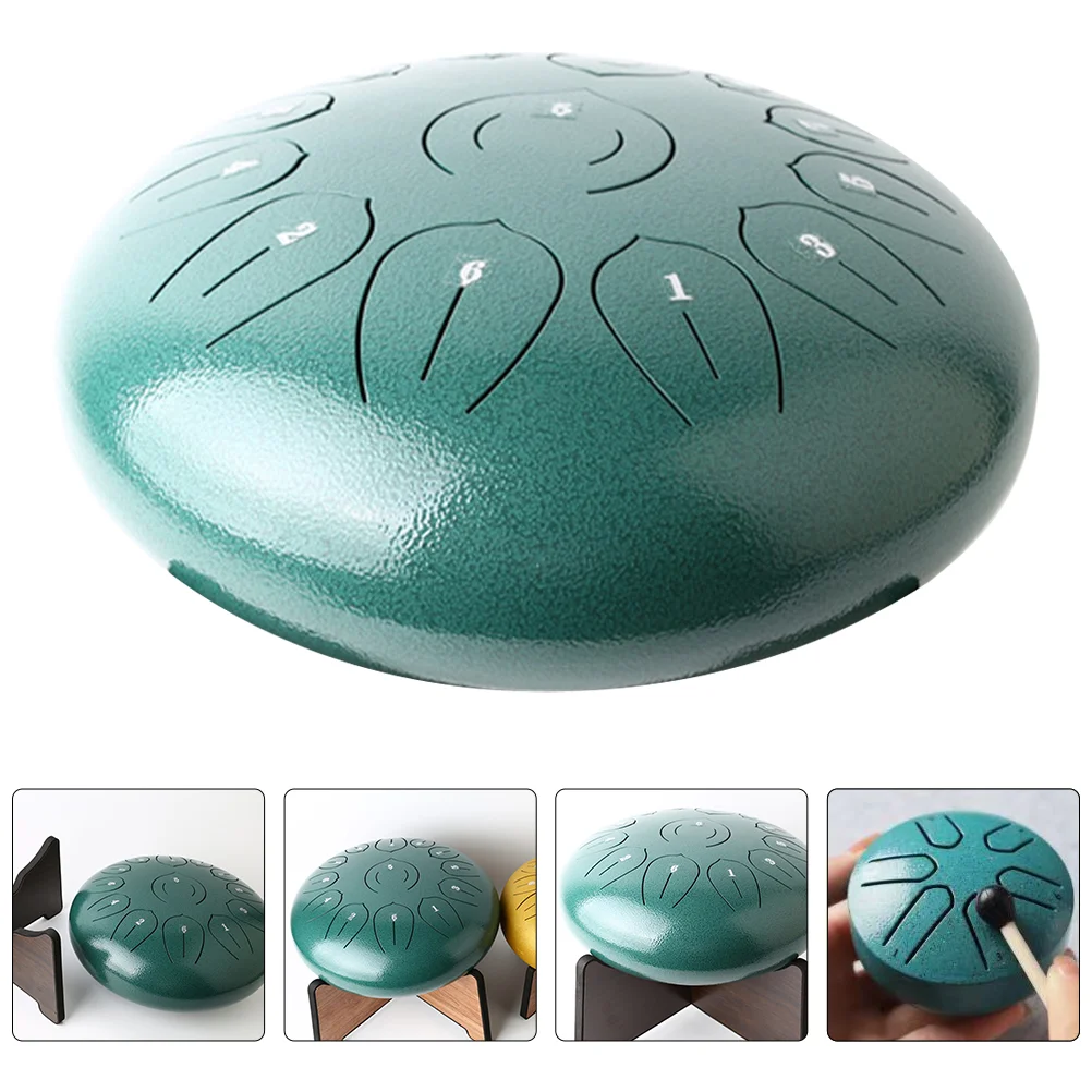 Drum Instrument Tongue Steel Ethereal Mini Percussion Set Kids Inch