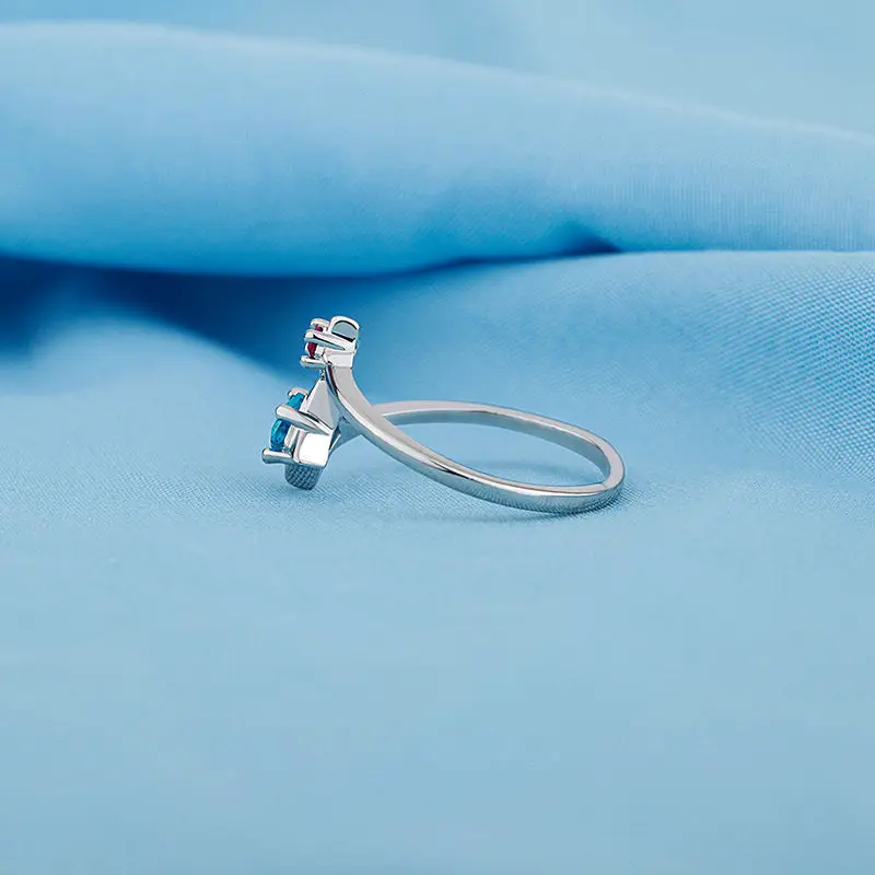 Your Name Anime Ring Gemstones Crystal Meteor Lovers Adjustable Size Ring Fashion Jewelry Cosplay Xmas Gift Wholesale 5