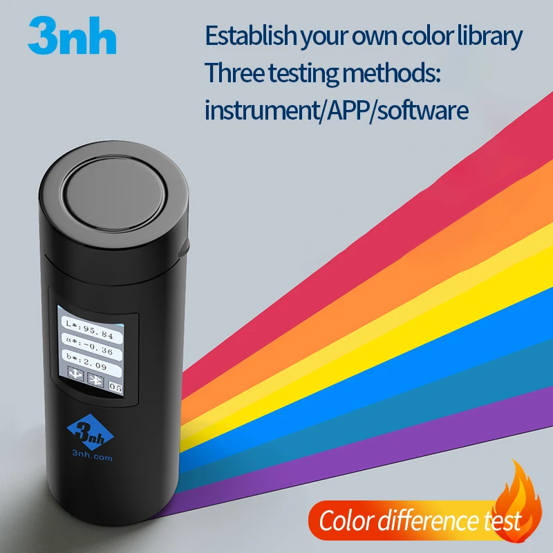 

Mobile APP Precise colorimeter search for RAL and Pantone color codes ColorReader Handheld Spectrophotometer Portable