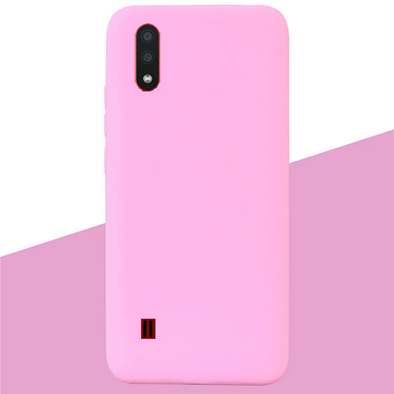 Silikon Fall Für Samsung Galaxy A01 M01 Fall Weiche TPU Zurück Abdeckung Telefon Fall Für Samsung Galaxy A01 M01 Core Fall Coque – Detail 5