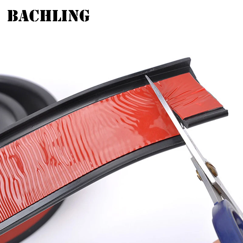 1.5M Universal Auto Fender Car Wheel Arches Wing Expander Arch Eyebrow Anti-collision Strips Mudguard Protector Cover Decoration
