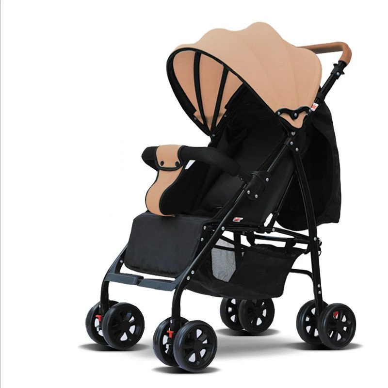 Baby Stroller Portable Lightweight and Comfortable Baby Shock Absorber Children's Foldable Stroller Can Sit And Lie Down