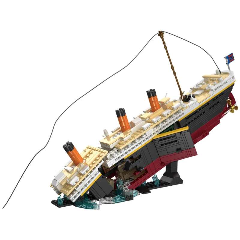 SuSenGo Titanic Set Costruzioni 1021 Pezzi – Modello Nave Con Luci, Mattoncini Compatibili ABS, Regalo Per Bambini 8+ - 2