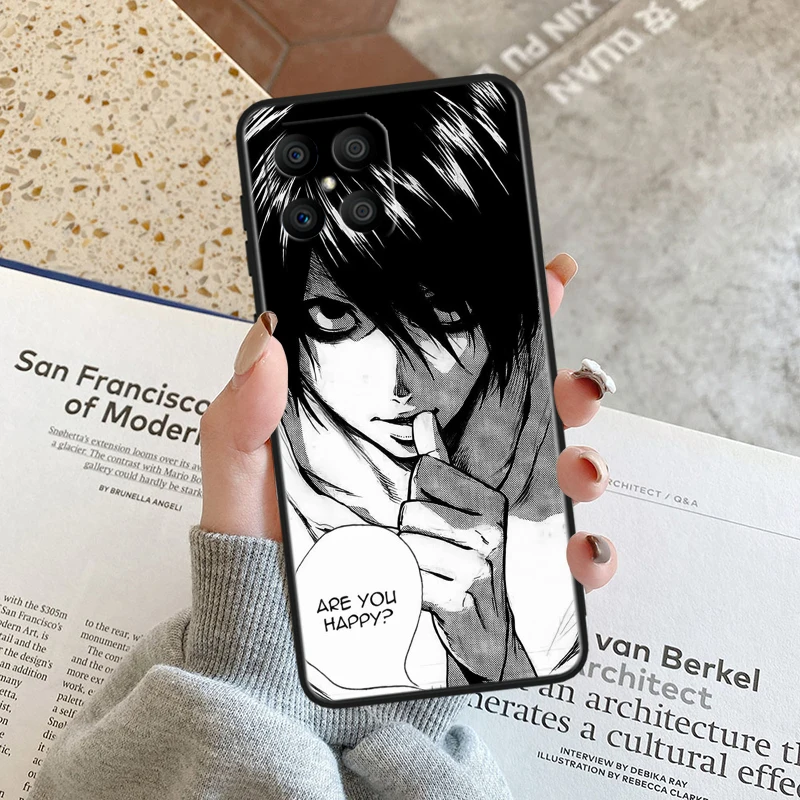 DEATH NOTE Black Soft Phone Case Cover