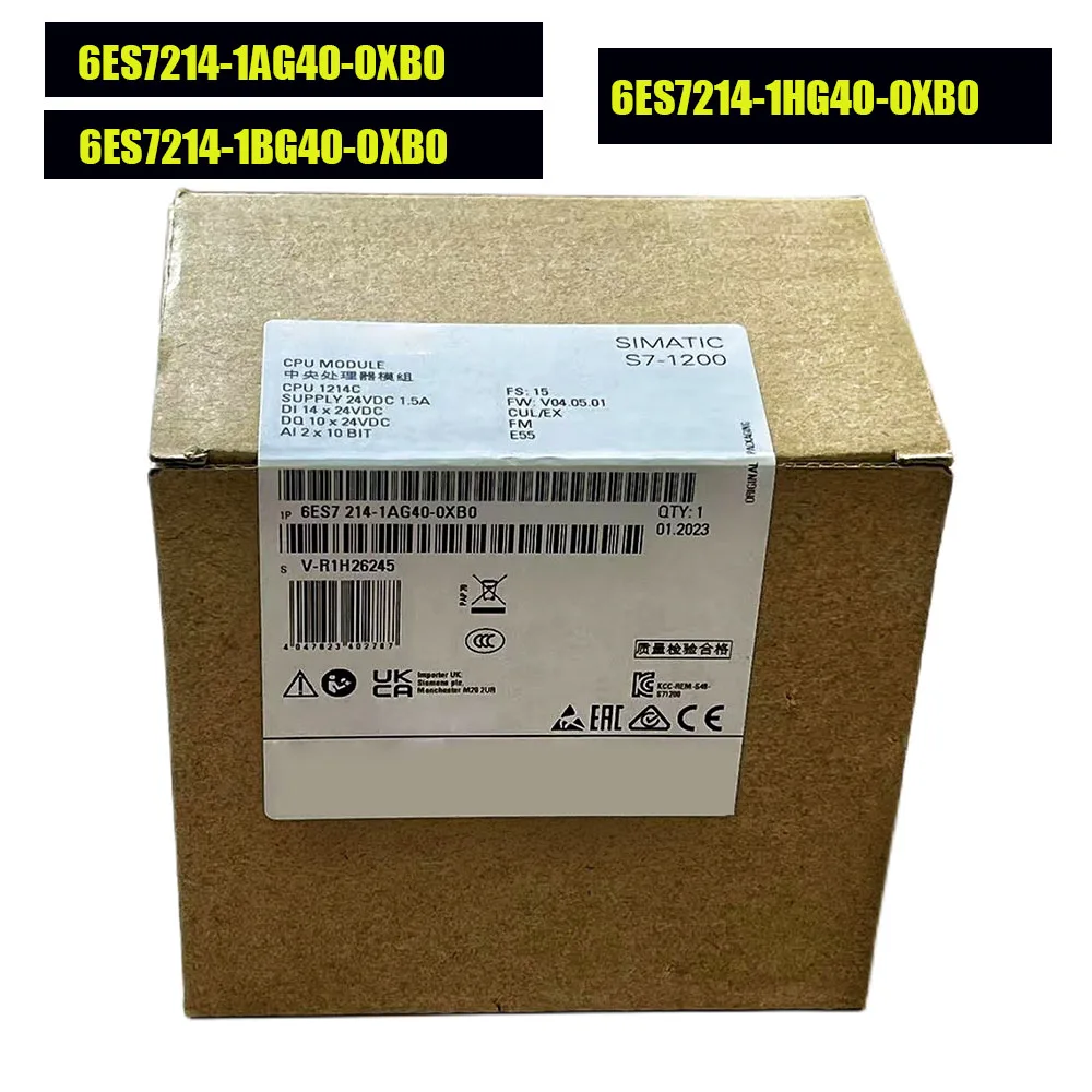 Muslimexmuslimb Cpu Compatta Al S7-1200 Nuova Di Zecca E Originale 1214C, Garanzia Di 1 Anno